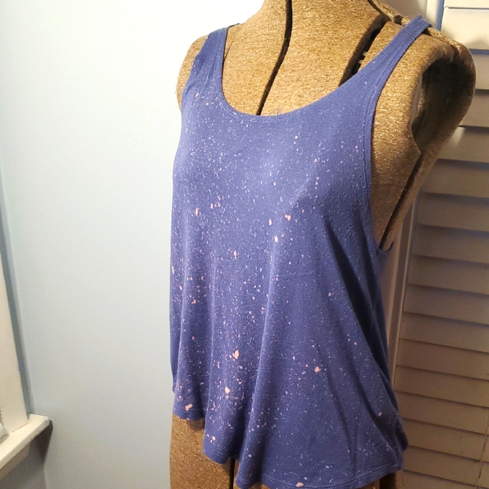 3/$25 Mudd 90's Paint Splatter Tank Top Sz Small